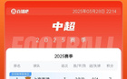 中超榜：海港領(lǐng)跑，浙江大勝升次席，西海岸第三。
