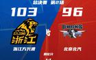 浙江廣廈勝，王博得三利，總決賽精彩。