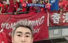 香港勝，陳晉一與申花球迷合影！