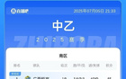 中乙今綜：廣西恒宸領跑南區(qū)，廣西藍航未勝。