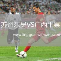 蘇州東吳VS廣西平果