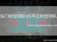 東門村足球隊VS平江村足球隊